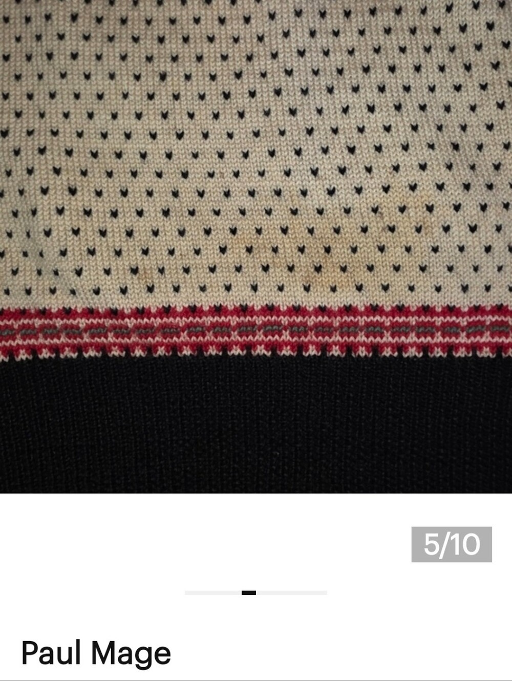 Lot Of Vintage Wool Sweaters - Picture 9 of 15
